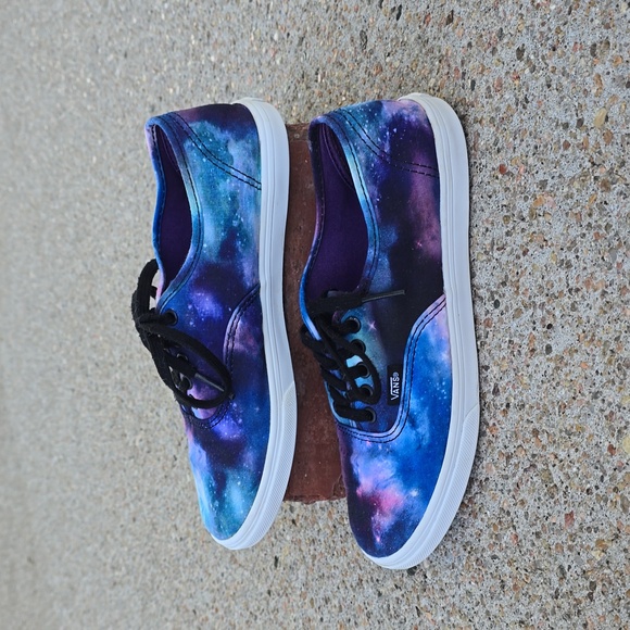 Vans Lo Pro Cosmic Galaxy Sneakers Size 7 - Picture 1 of 10
